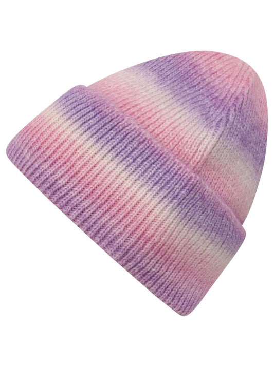 💕 Zwillingsherz Mütze "Rainbow" Blogger Beanie Pink