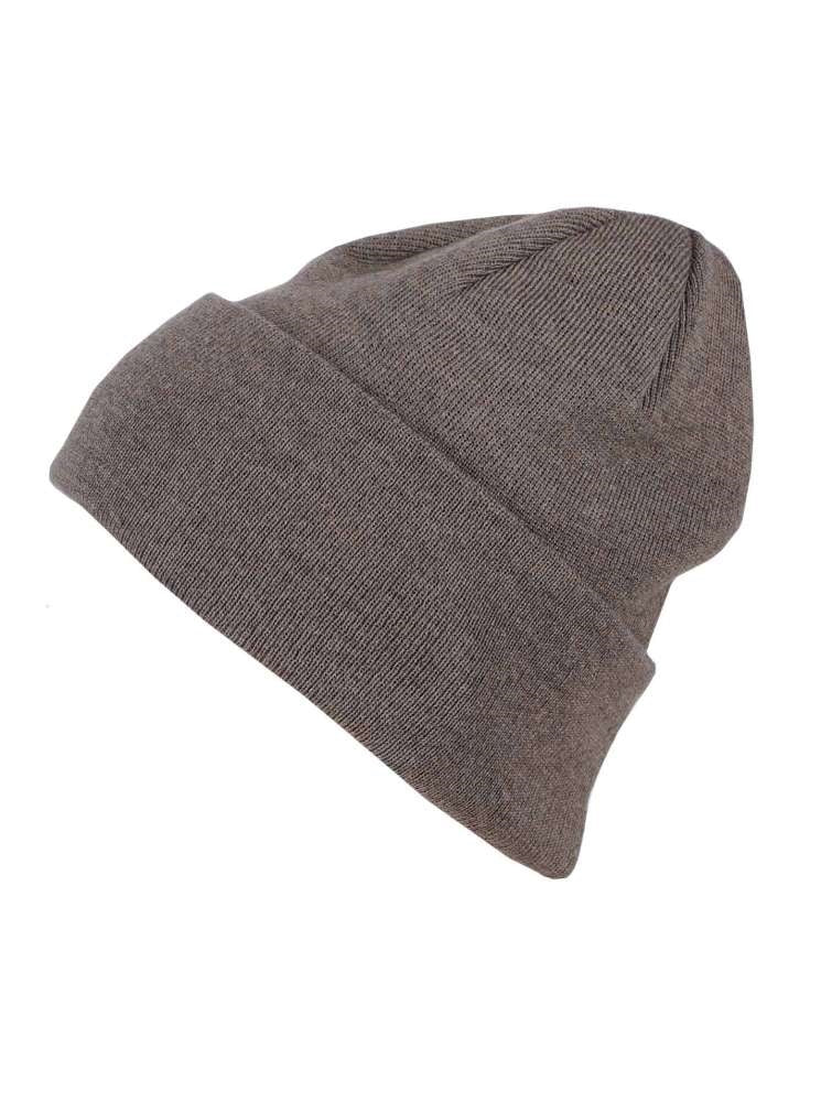 Mütze "Merino" Blogger 100 % Merino Wolle nachhaltig Braun