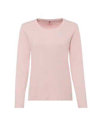 Olsen Shirt Edda Langarm Faded Blush 11100501