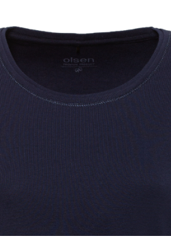 Olsen Shirt Edda Langarm Black 11100501