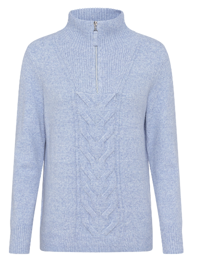 Olsen Pullover Henny 11003938 Crystal Blue Mel.