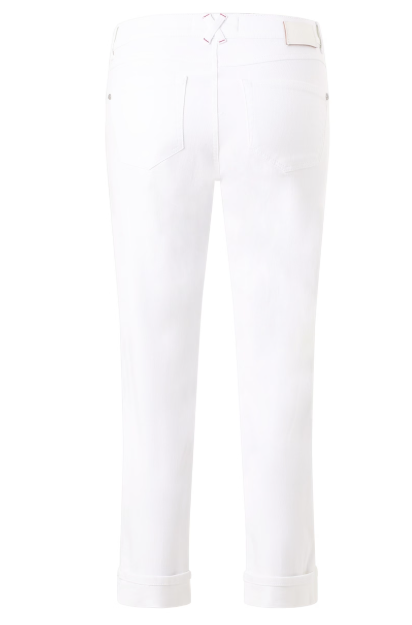 Angels Jeans Darleen Cropped TU Weiß 30" Normallänge