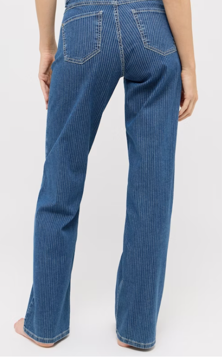 Angels Jeans Liz mit Streifen Mid Blue 30" Normallänge