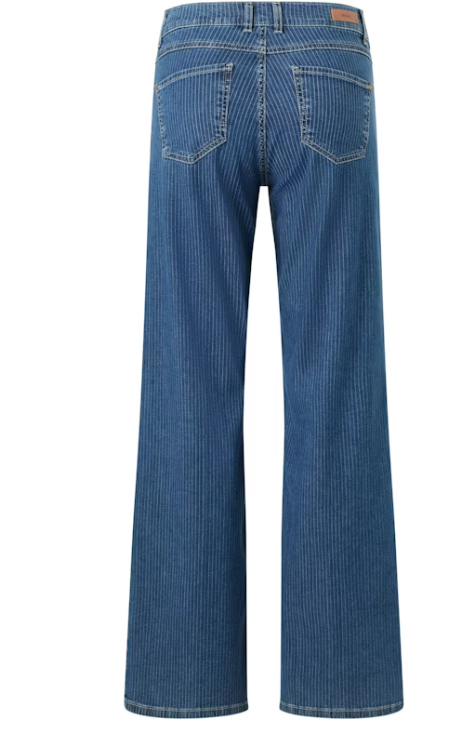 Angels Jeans Liz mit Streifen Mid Blue 30" Normallänge