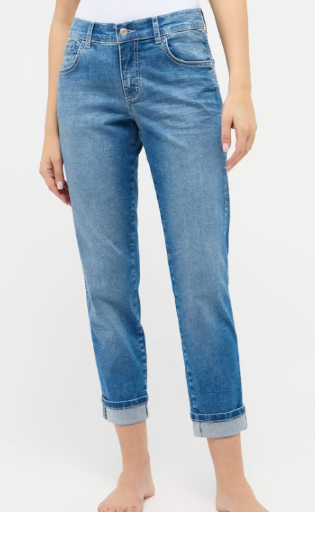 Angels Jeans Darleen Cropped TU light blue randam used 30" Normallänge
