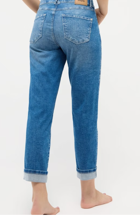 Angels Jeans Darleen Cropped TU light blue randam used 30" Normallänge