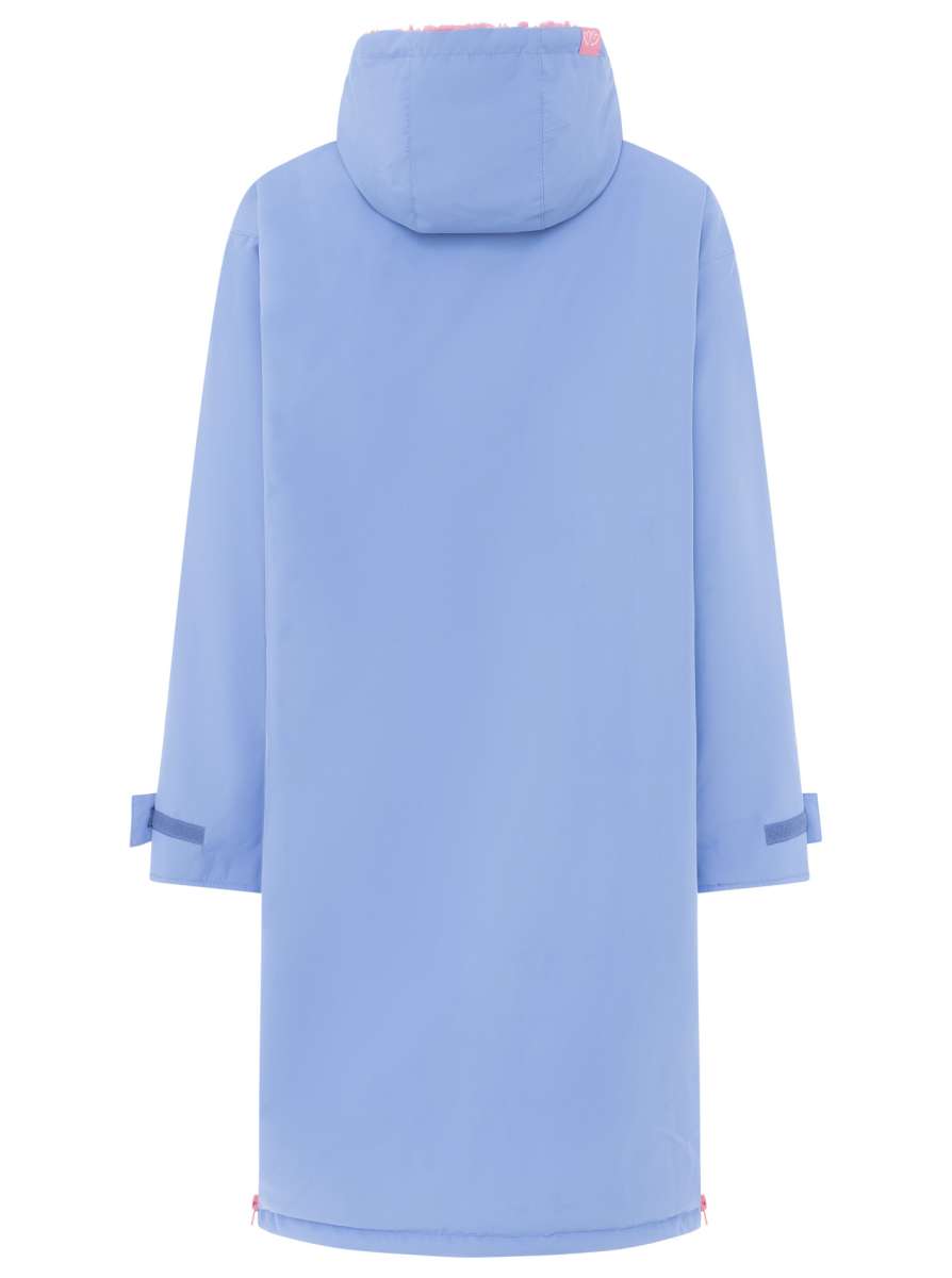 💕 Zwillingsherz Oversize "Windjacke" Windmantel Mittelblau