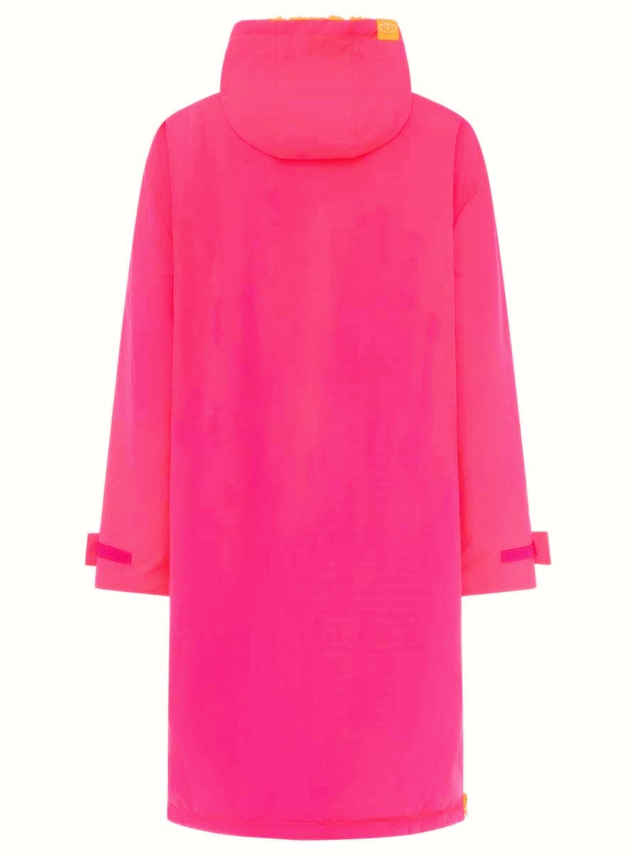 💕 Zwillingsherz Oversize "Windjacke" Windmantel Neonpink