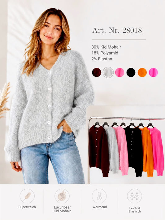 Flair Cardigan Baby Mohair Classic