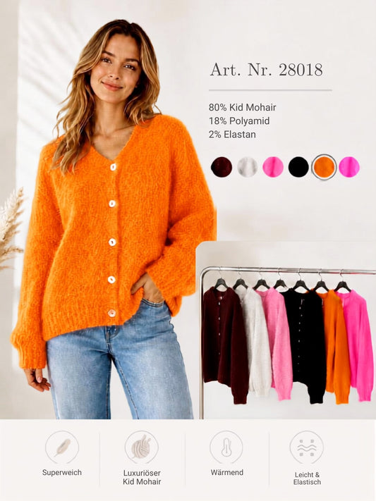 Flair Cardigan Baby Mohair Classic