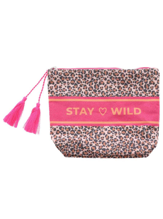 💕 Zwillingsherz Tasche Kosmetiktasche "Noelle" Pouch Beige