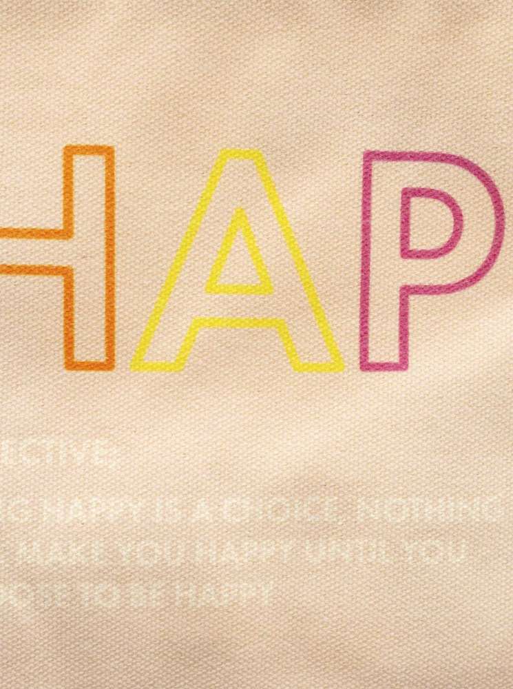 💕 Zwillingsherz Kosmetiktasche "Happy" Pouch Creme