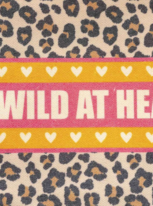 💕 Zwillingsherz Kosmetiktasche "Wild at heart" Pouch