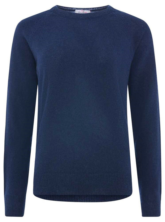 💕 Zwillingsherz Pullover Pulli "Blogger Style" 100 % Kaschmir Cashmere Marine