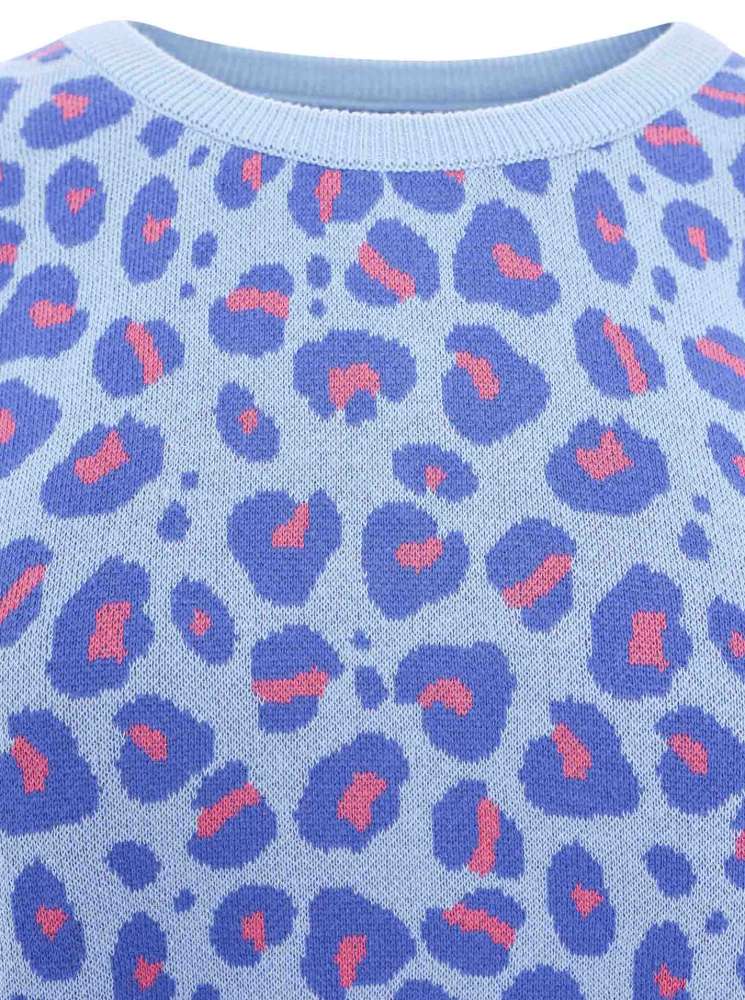 💕 Zwillingsherz Pullover Pulli "Leo" 100 % Baumwolle Blau