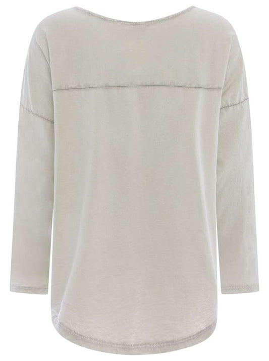 💕 Zwillingsherz Shirt "Große Herzen" Baumwolle Beige