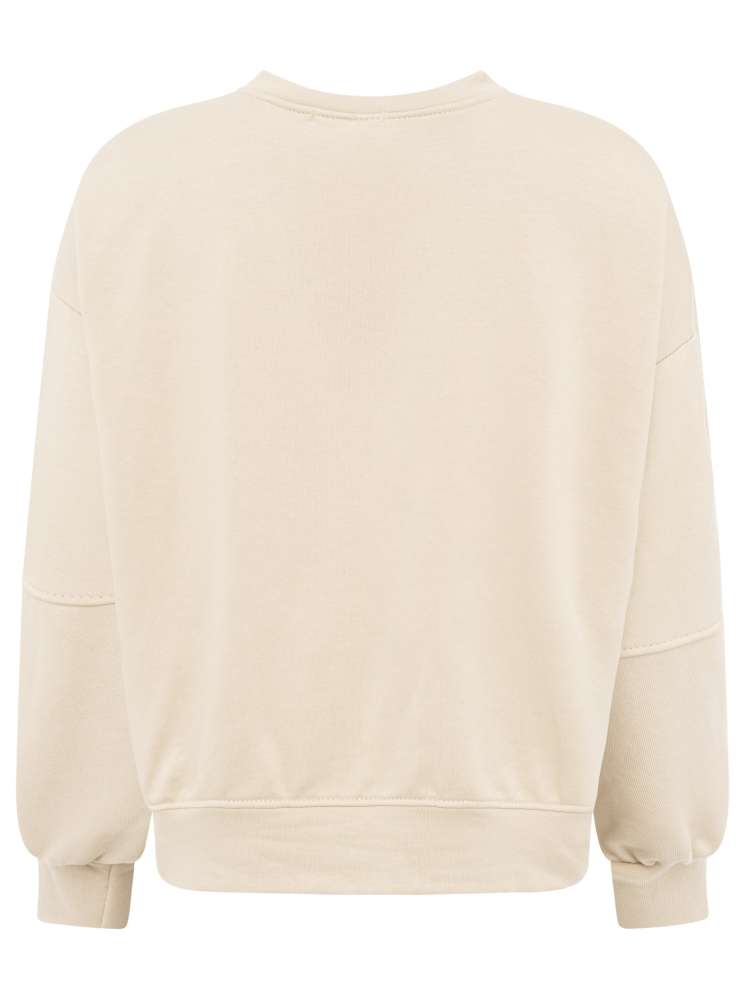 💕 Zwillingsherz Sweatshirt "La Dolce Vita" Sweater Beige