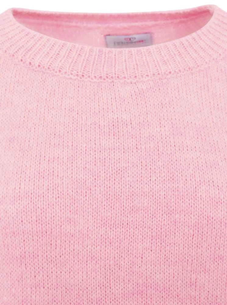 💕 Zwillingsherz Oversized Strick Pullover "Berlin" Rosa