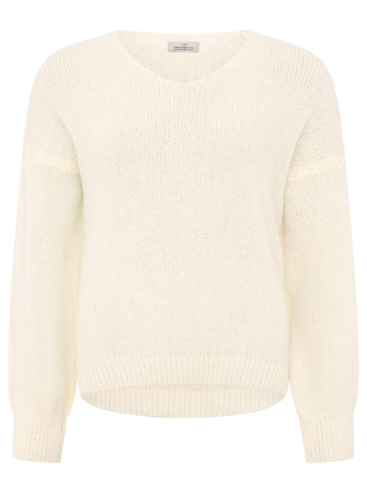 💕 Zwillingsherz Pullover Pulli "Kuschel" Alpaka Weiß
