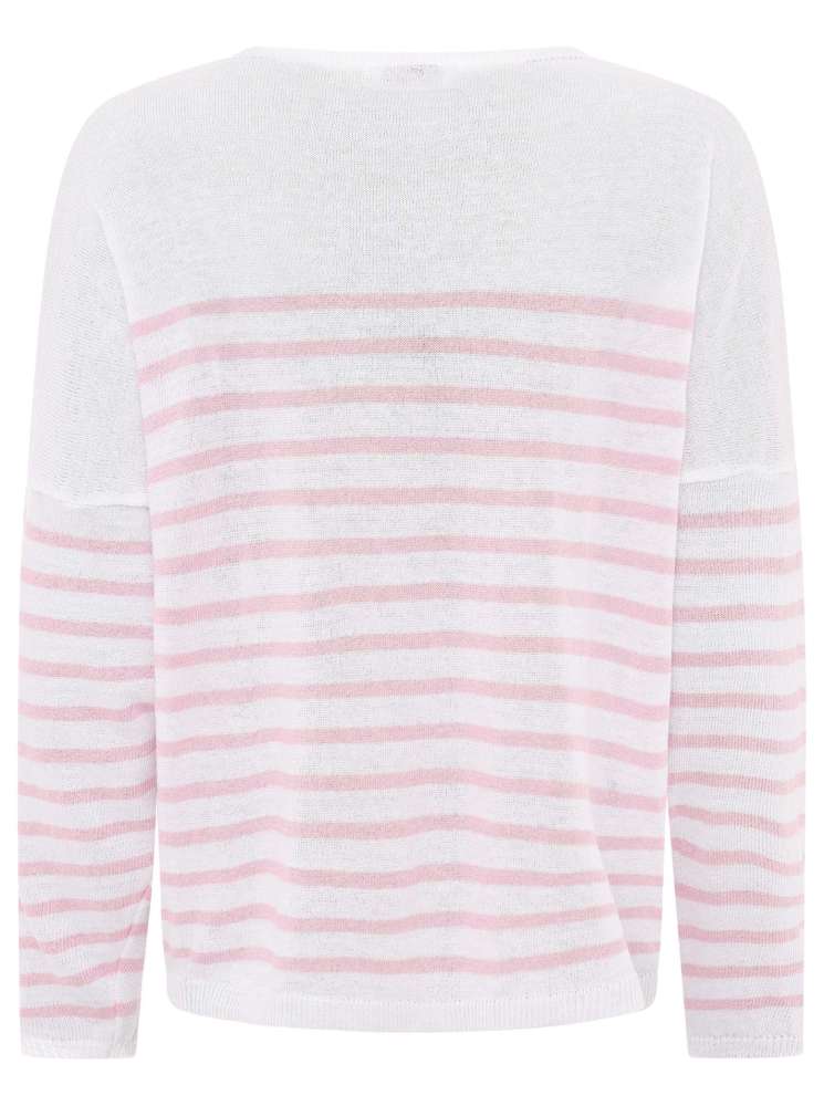 💕 Zwillingsherz Pulli "Liebe" 100 % Baumwolle Weiß Pink