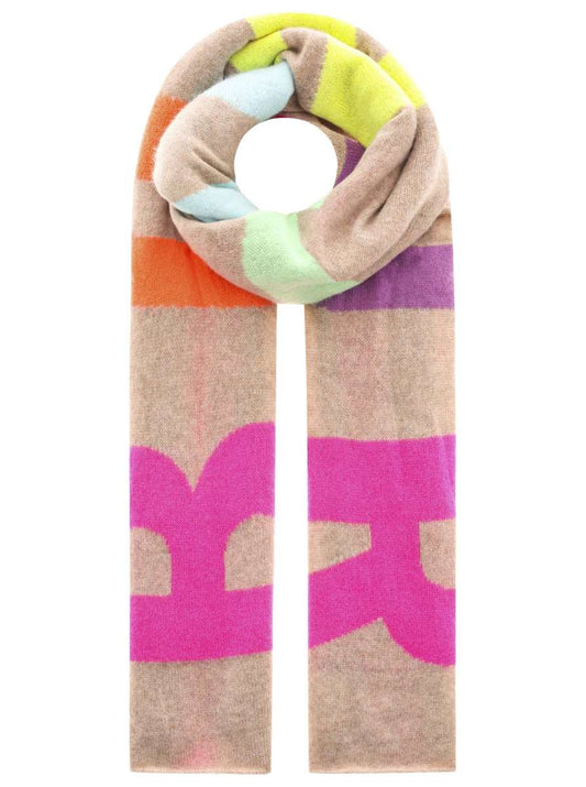 💕 Zwillingsherz XXL Schal "Bonjour" 100 % Cashmere Kaschmir Beige
