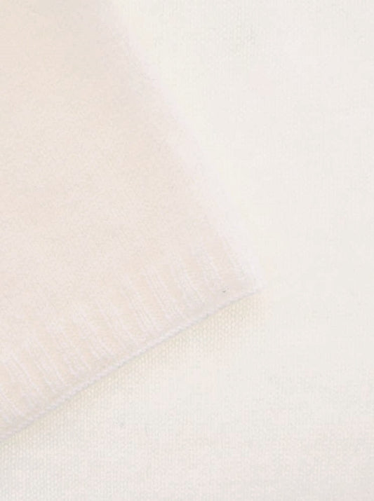 💕 Zwillingsherz Schal 100 % Cashmere "Classic" Kaschmir Weiß