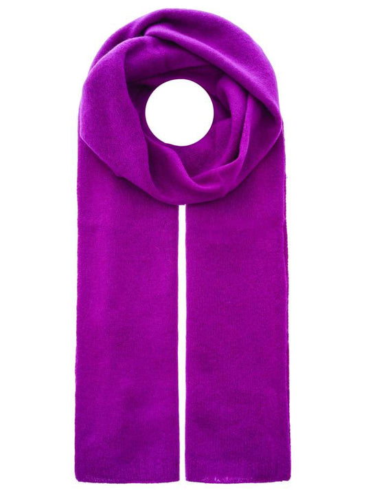 💕 Zwillingsherz Schal 100 % Cashmere "Classic" Kaschmir Mittellila
