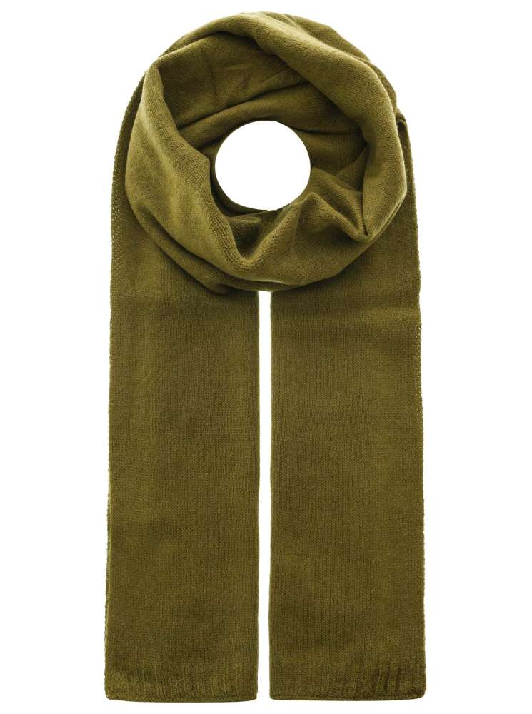 💕 Zwillingsherz Schal 100 % Cashmere "Classic" Kaschmir Dunkelgrün Khaki Olive