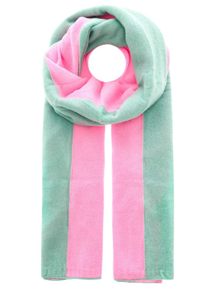 💕 Zwillingsherz Schal "Zweifarbig" 100 % Cashmere Schal Kaschmir Salbei Bubblegum