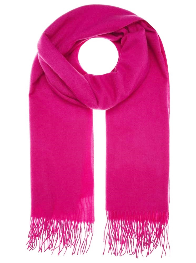 💕 Zwillingsherz Schal "Soft uni" Viskose Pink