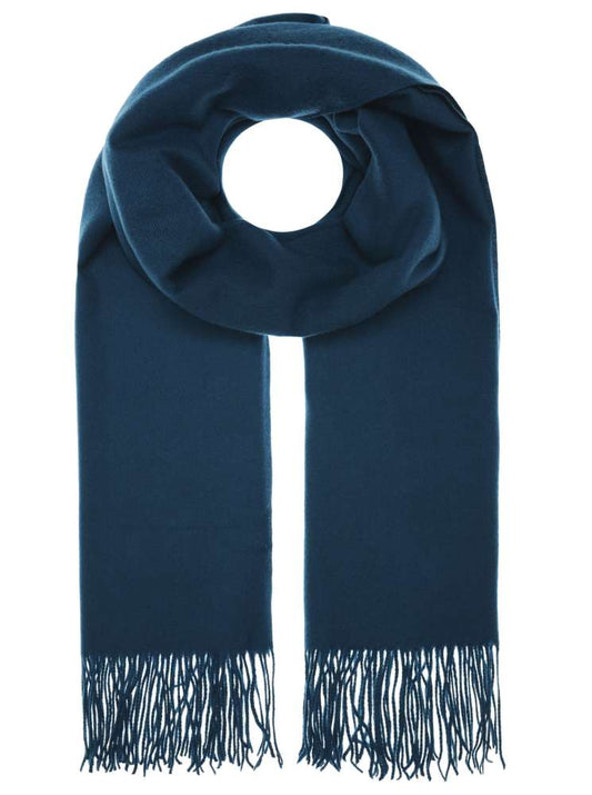 💕 Zwillingsherz Schal "Soft uni" Viskose Navy