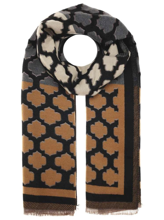 💕 Zwillingsherz Schal "Maastricht" 100 % Viskose Beige