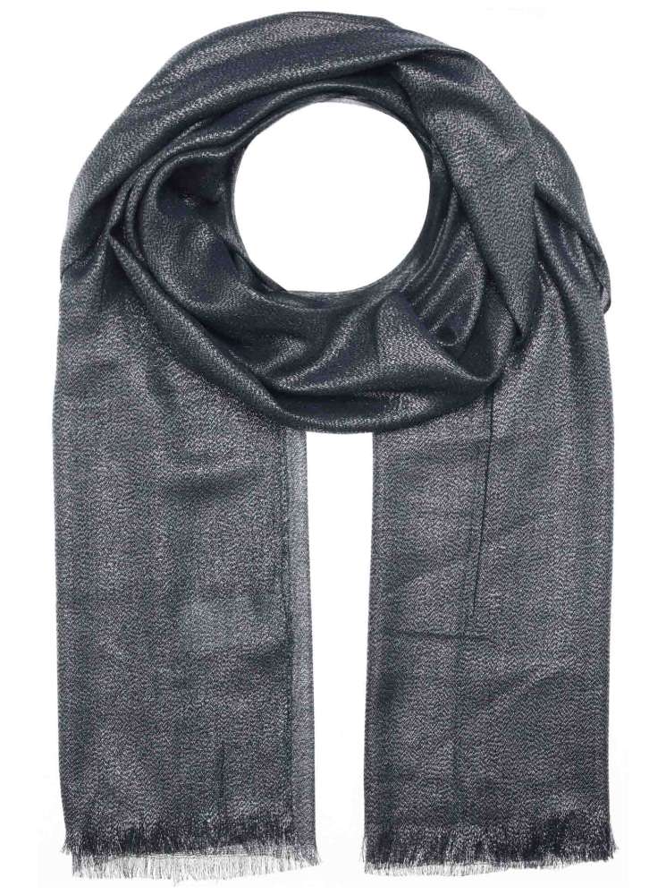 Schal Tuch Abendschal Glitzer "Shine" Navy