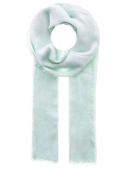 💕 Zwillingsherz Schal Tuch "Laura" Mint Bambus nachhaltig