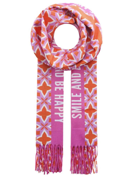 💕 Zwillingsherz Schal "Elisabetta" Pink