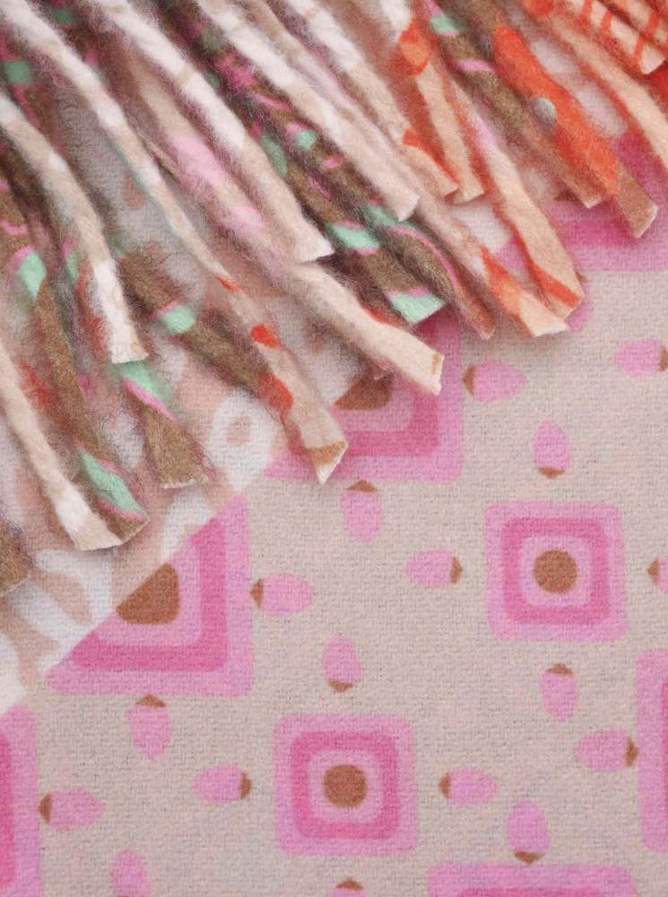 💕 Zwillingsherz Schal Paschmina "Mirabella" Beige
