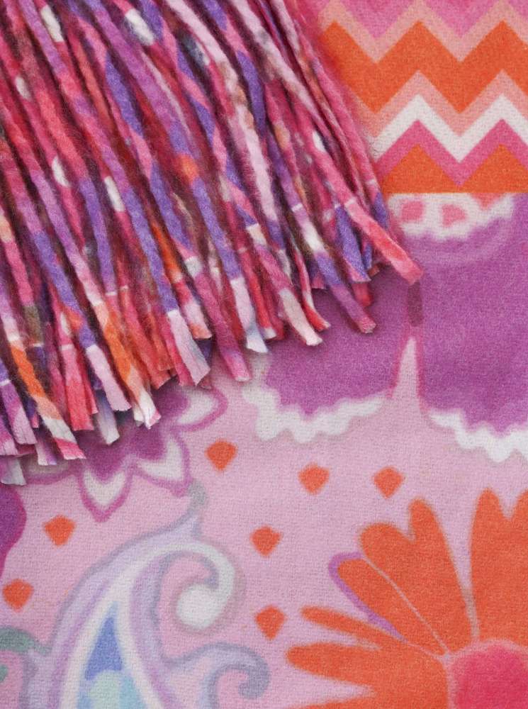💕 Zwillingsherz Schal Paschmina "Walentina" Pink