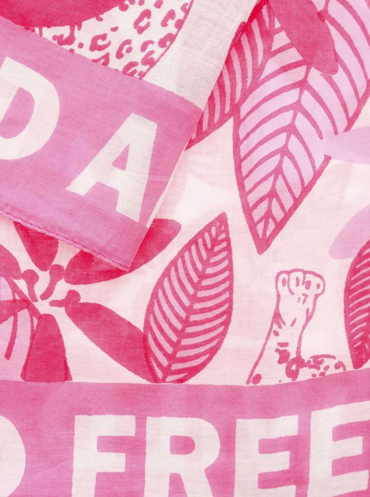 💕 Zwillingsherz Schal Tuch "Wild and Free" Bubblegum