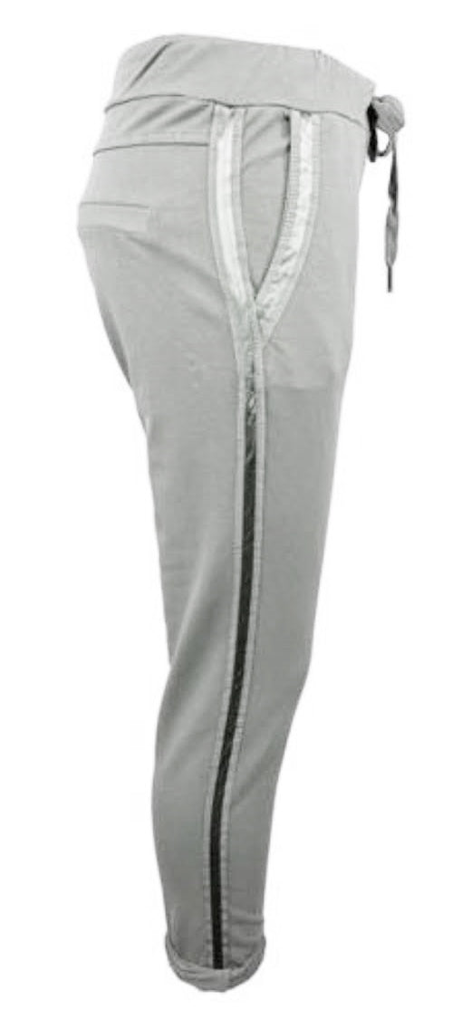 Jogger "Uni" Baumwolle Hellgrau