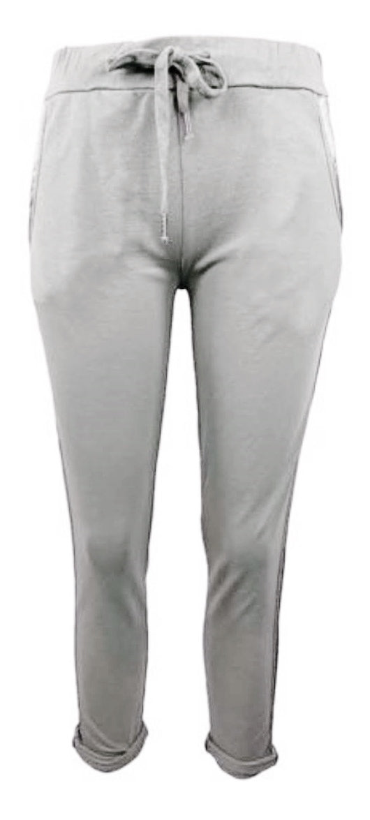 Jogger "Uni" Baumwolle Hellgrau
