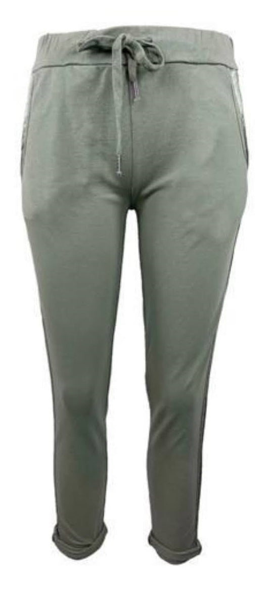 Jogger "Uni" Baumwolle Salbei