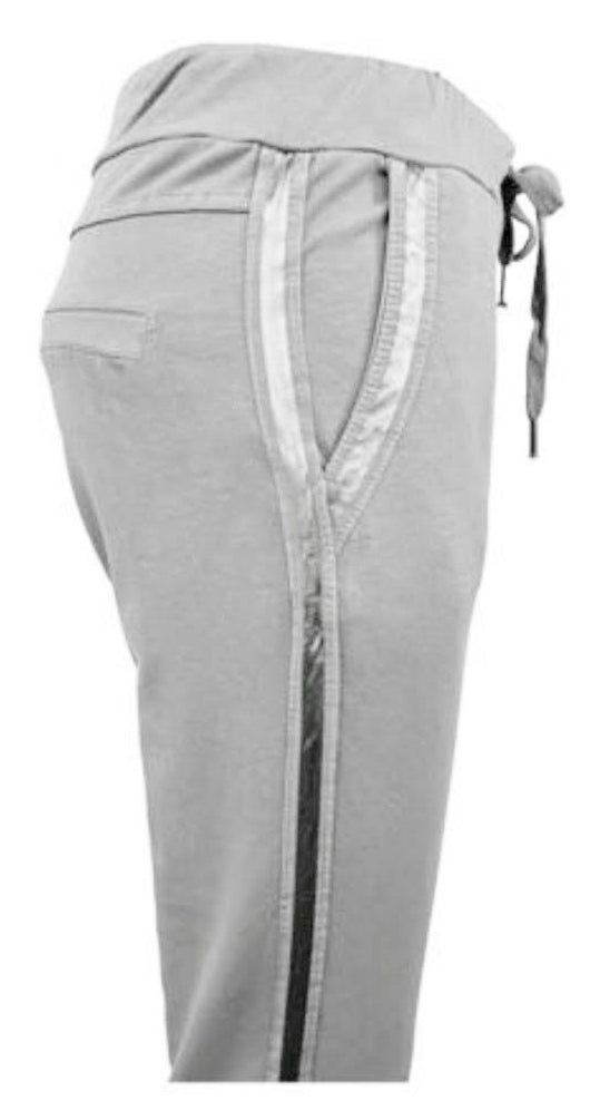 Jogger "Uni" Baumwolle Hellgrau