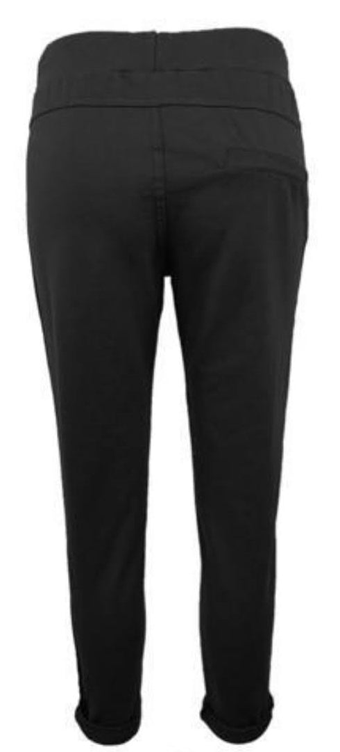 Jogger "Uni" Baumwolle Schwarz