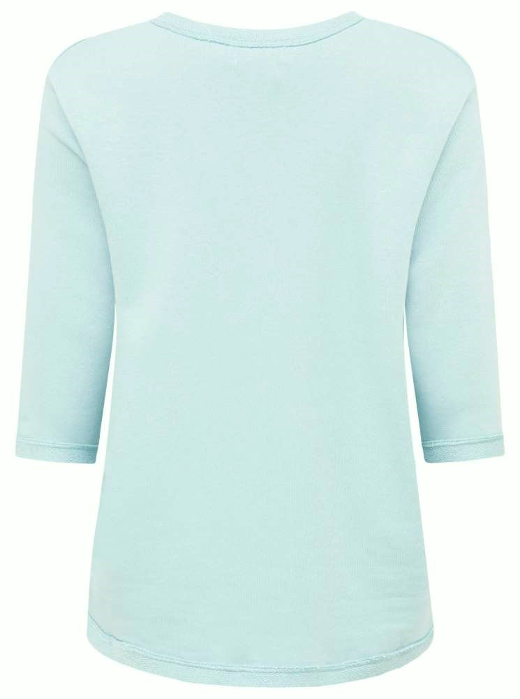 💕 Zwillingsherz Sweatshirt "Fische" Türkis