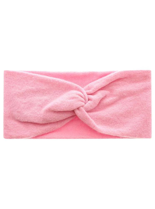 💕 Zwillingsherz Stirnband 100 % Cashmere "Knoten" Kaschmir Altrosa NEU