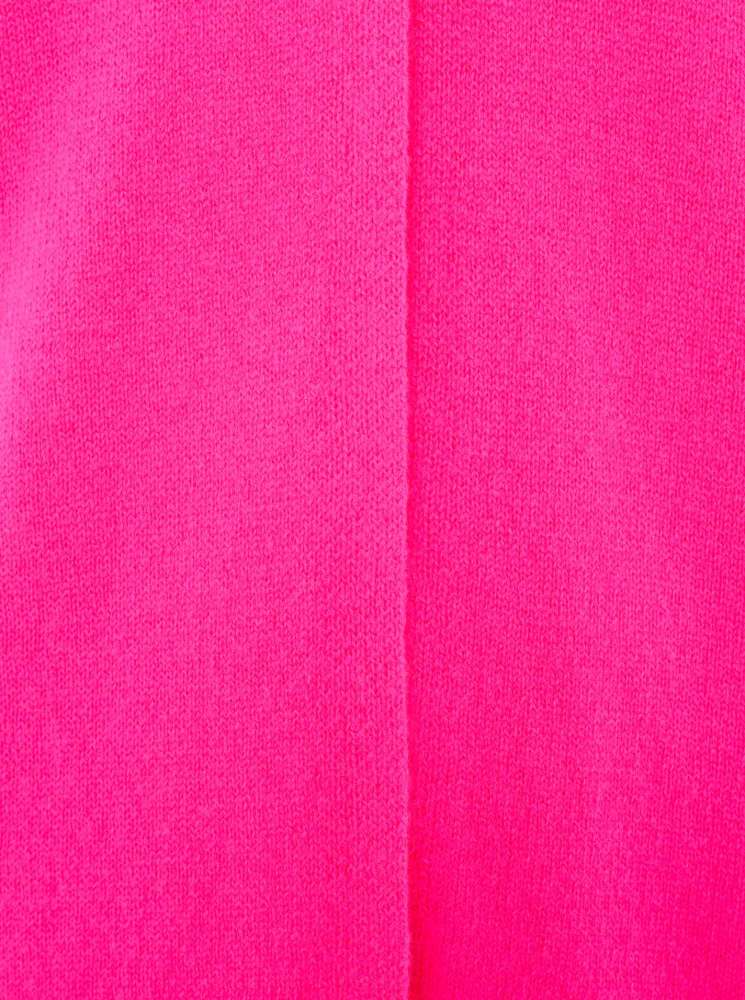 💕Zwillingsherz Strickjacke "Uni" Lang 100 % Kaschmir Loose Knit Neonpink