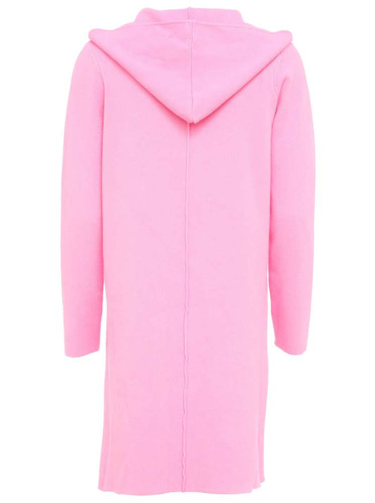 💕 Zwillingsherz Strickjacke "Janina Basic" Strickmantel offen Rosa