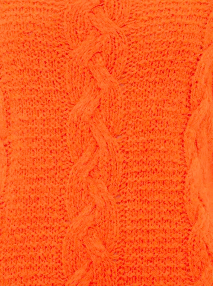 💕 Zwillingsherz Pullover Pulli "Mohair" Orange