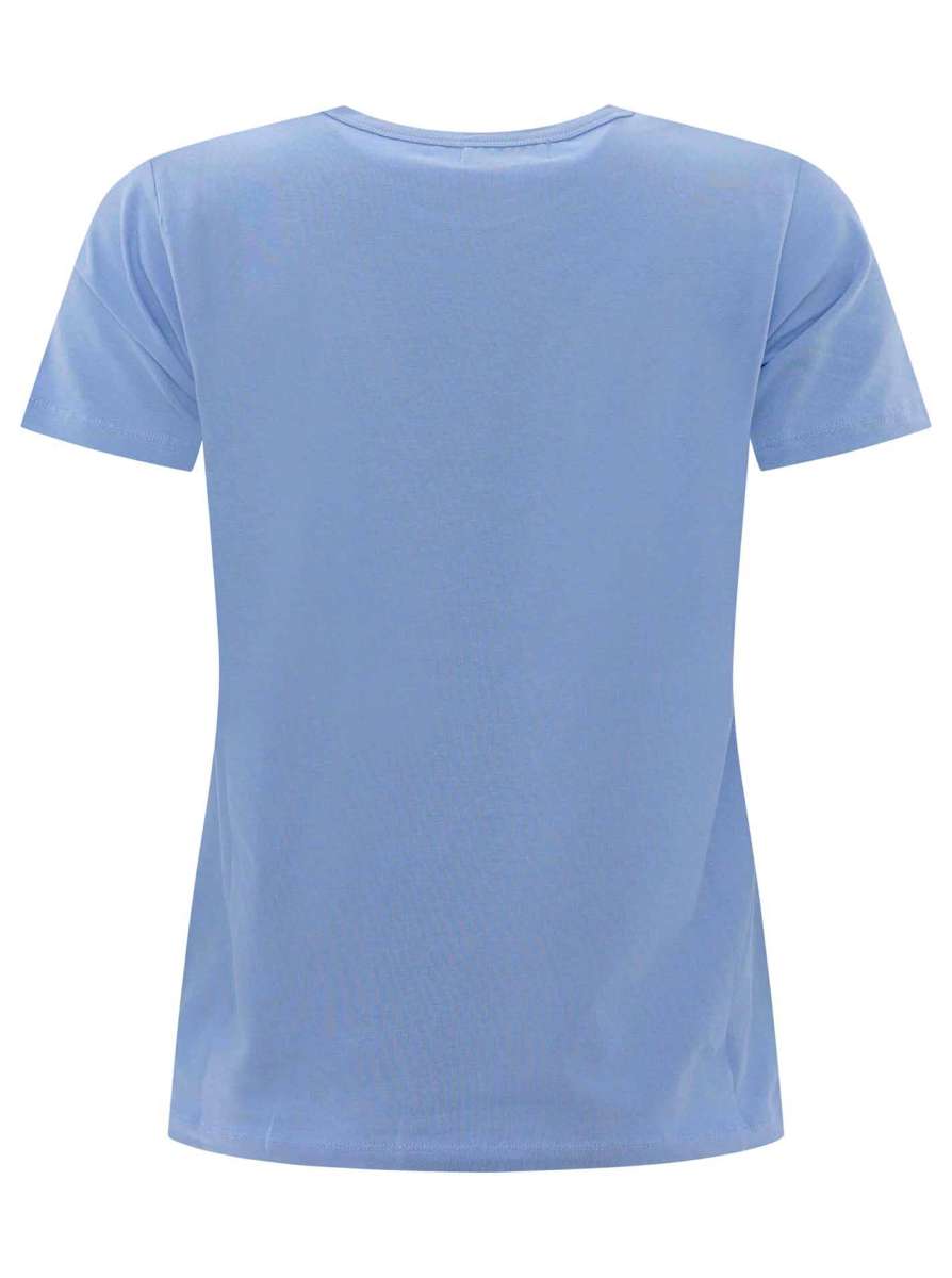 💕 Zwillingsherz T-Shirt "MoinZH" Blau