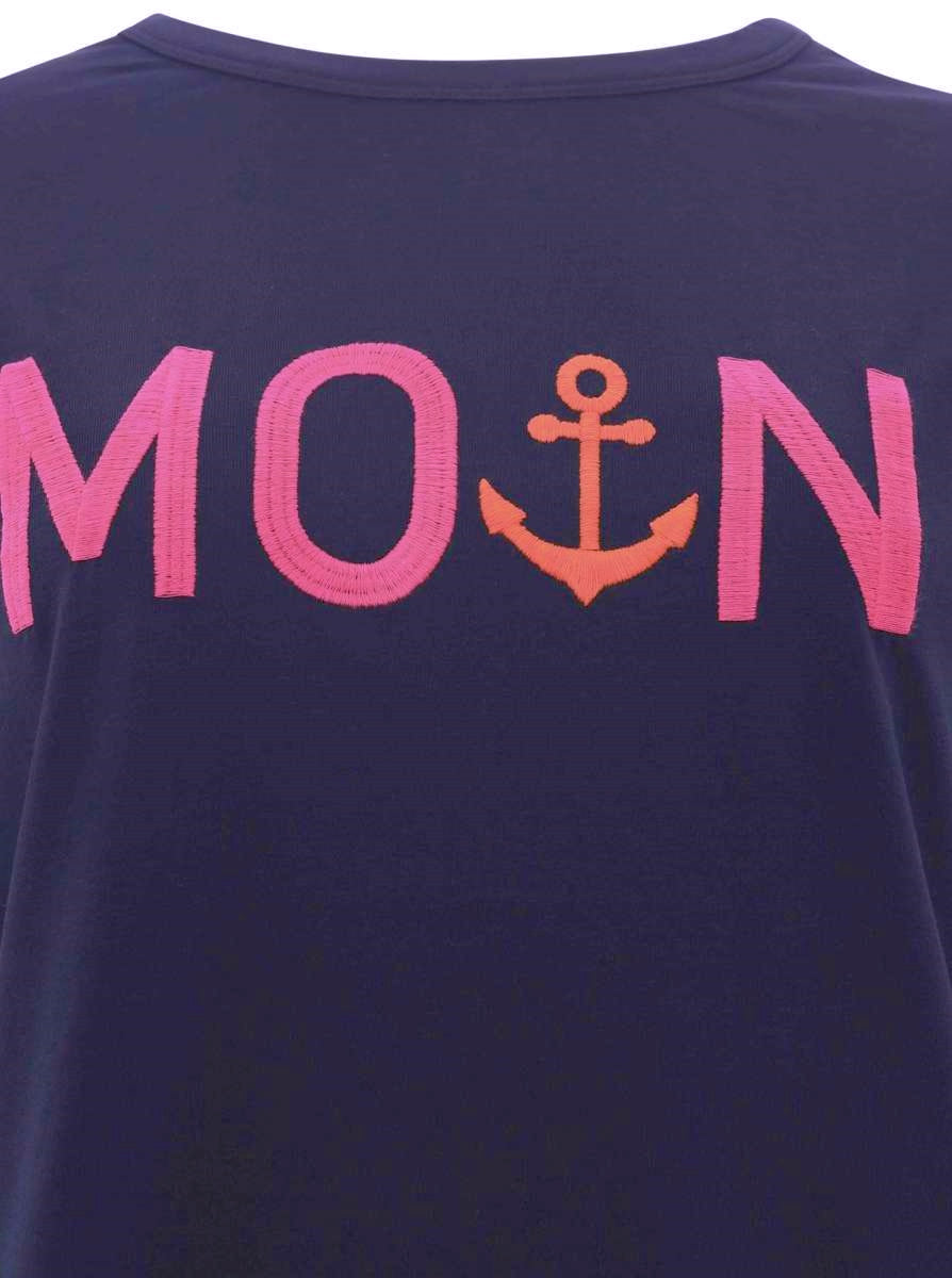 💕 Zwillingsherz T-Shirt "MoinZH" Navy